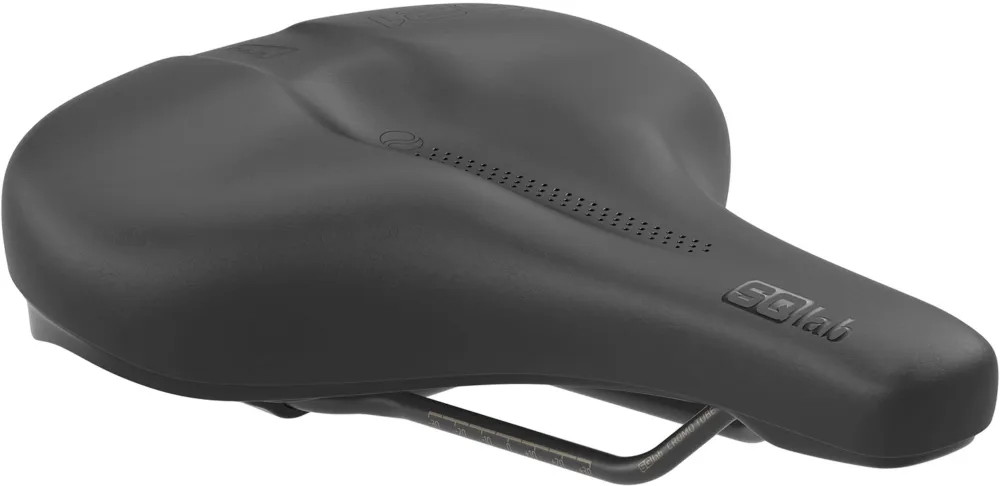 SQlab Sattel 621 Ergolux active 2.1 CrMo - black - Größe 18 CM Nur Für Kurze Zeit