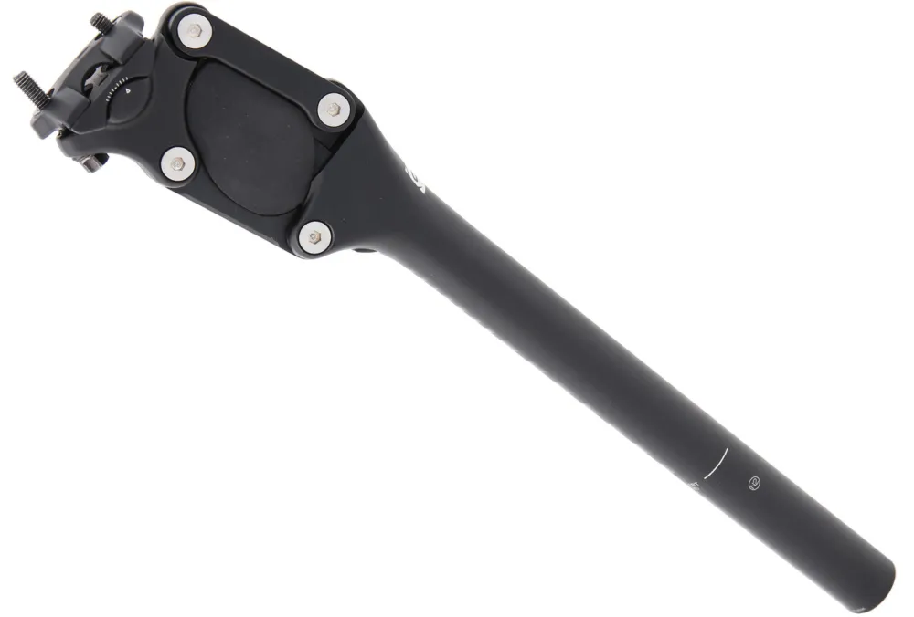 Neu Contec Parallelogramm-Federsattelstütze SP-060 Slim Long Travel - schwarz - Größe 27.2X350MM
