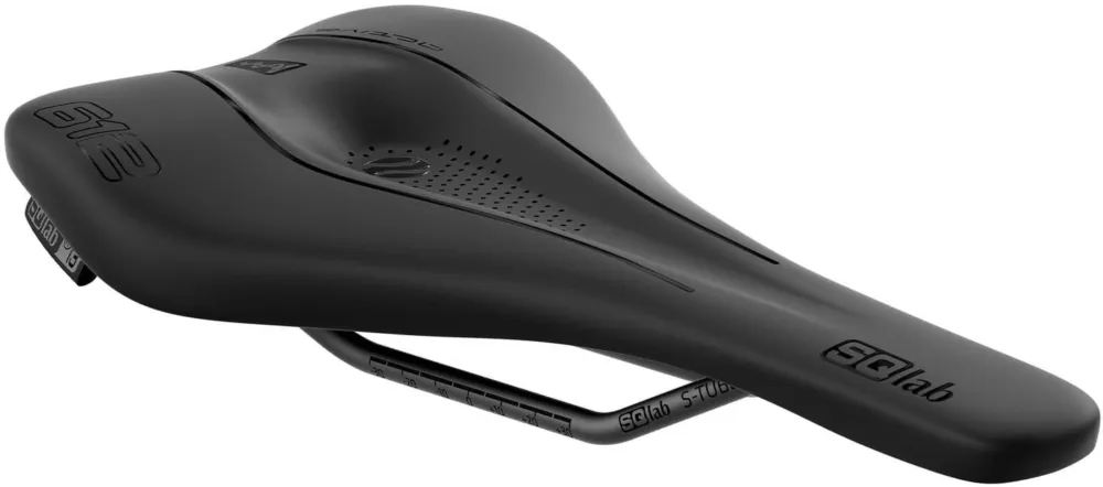 Angebot SQlab Sattel 612 Ergowave active 2.1 S-Tube - schwarz - Größe 12 CM