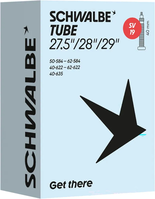 Schwalbe SV19 Schlauch 27,5/29 Zoll - 40 mm - schwarz - Größe 40/62-584/635 Jetzt Kaufen