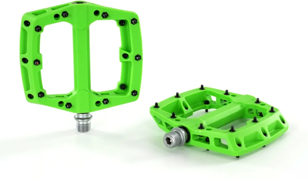 Zertifiziert TBG Plattformpedale SC-B686 - green - Größe One Size
