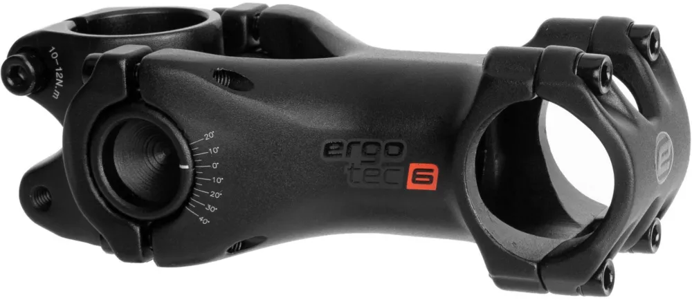 Ergotec Swell RE Ahead Vorbau 1 1/8"/31,8mm/-20° bis +40° - schwarz - Größe 100 MM Geprüft