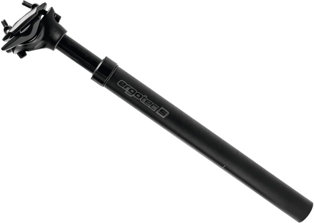 Ergotec Federsattelstütze SP-10.0 - 350 mm / 15 mm Offset - schwarz - Größe ø 27,2 mm Kostenfreie Lieferung