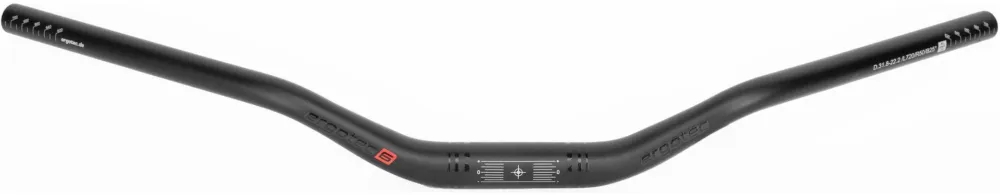 Ergotec Riser Bar 50 Comfort Lenker 720mm/25°/31,8mm - schwarz - Größe 50 mm Rise Solange Der Vorrat Reicht
