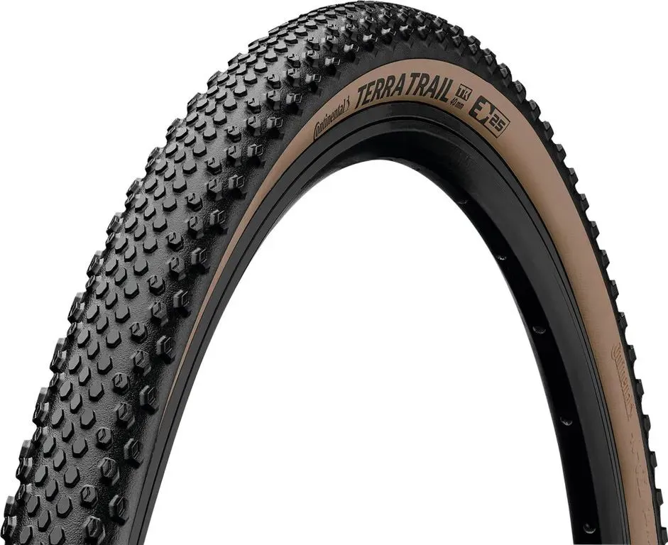 Continental Terra Trail 700x45C PureGrip Compound ShieldWall System TLR - black/brown - Größe 45-622 Expressversand
