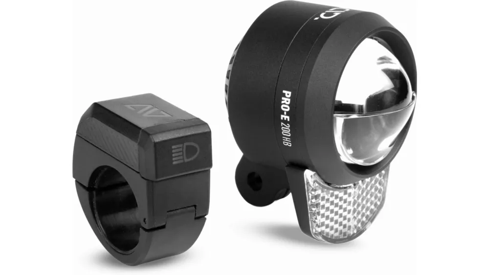 Gratis Versand Acid E-Bike Frontlicht PRO-E 200 High Beam X-Connect black