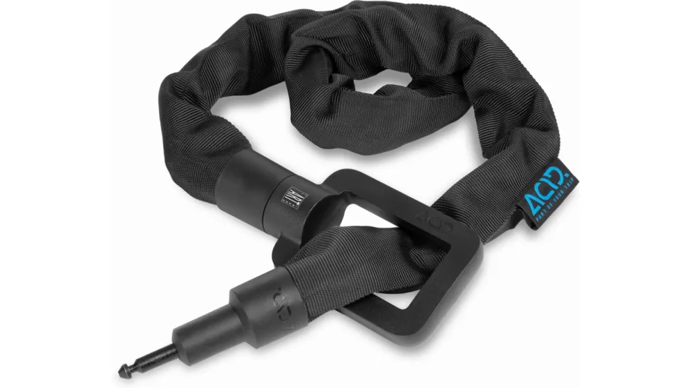 Zertifiziert Acid Einsteckkette Solid 100 für Latch 6078 black 1000 mm