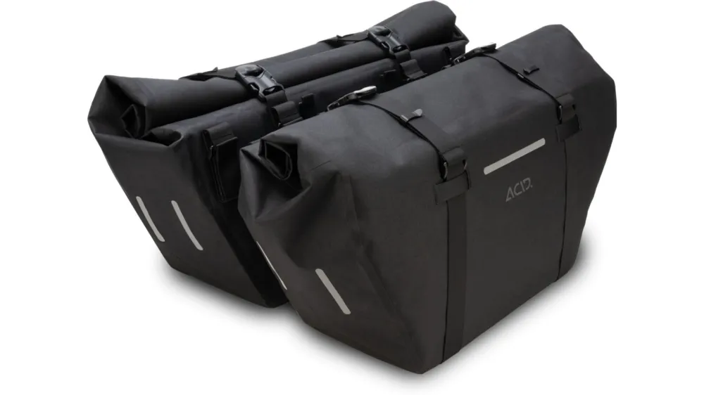 Acid Seitentasche Pro Longtail black 45 Liter (90 Liter/Paar) Neuheit