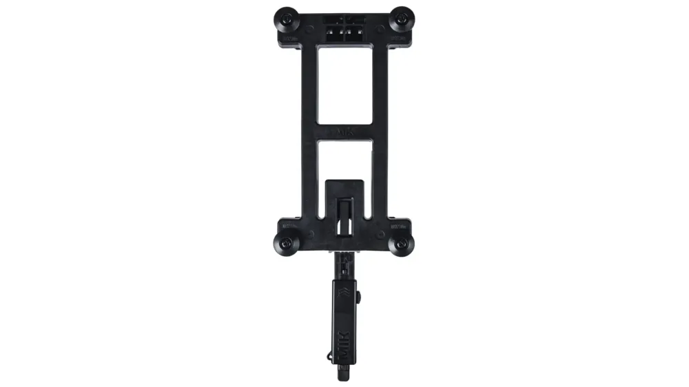 Echt Basil Mik 2.0 Adapterplatte schwarz f. abnehm. Fahrradzubehör