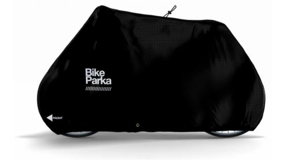 Letzte Chance BikeParka Stash Fahrradabdeckung schwarz 220 cm x 140 cm