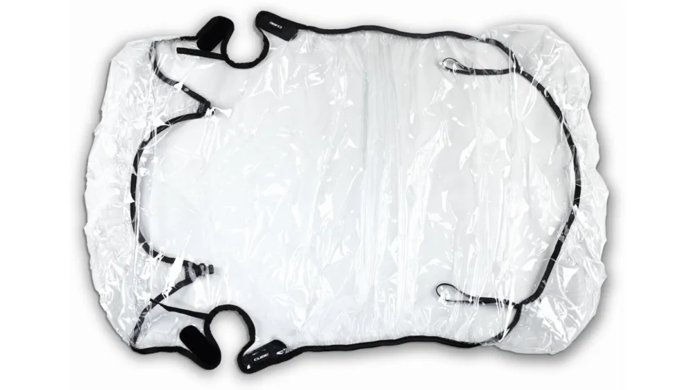 Cube Regenschutz für Kinder Fahrradanhänger Double CMPT transparent Garantierte Lieferung