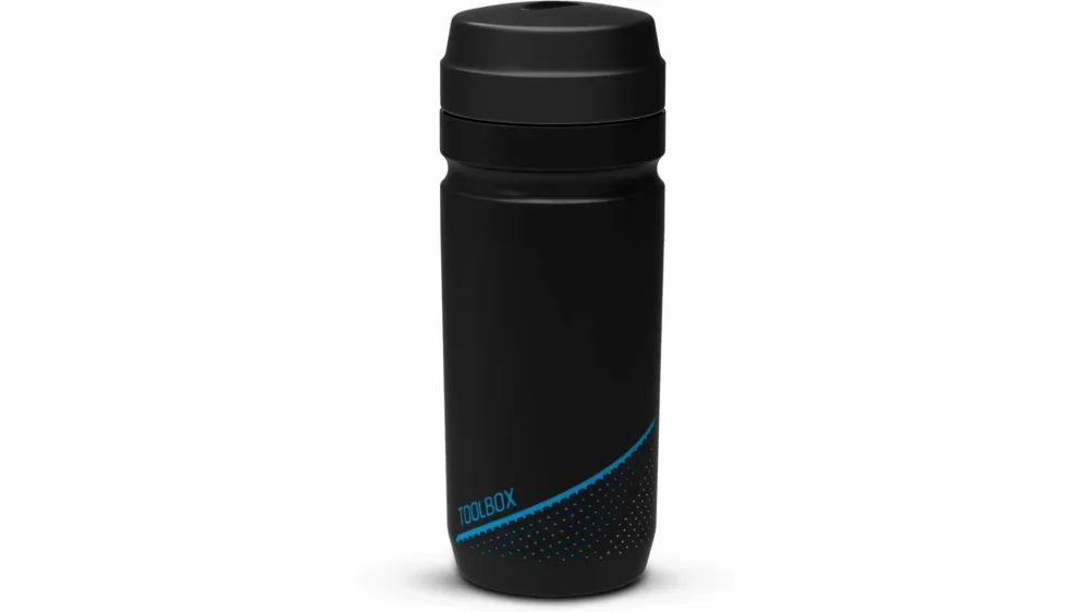 Top-Seller Cube Werkzeugflasche0,6 l black´n´grey´n´blue
