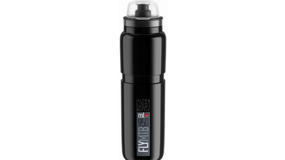 Sale Elite Fly MTB Trinkflasche schwarz/grau
