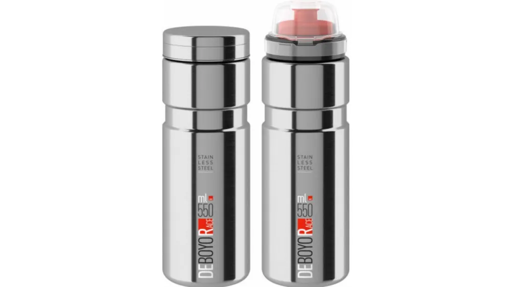 Echt Elite Thermoflasche Deboyo Race silber 550 ml