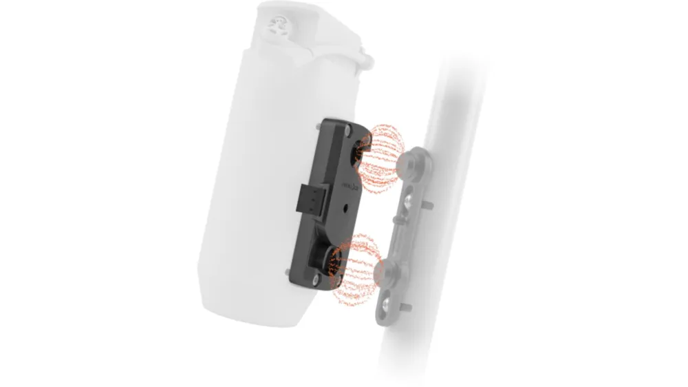 Fidlock Twist Magnet-mechanisches Haltersystem mit Verriegelungslasche für Range-Extender schwarz Schneller Versand