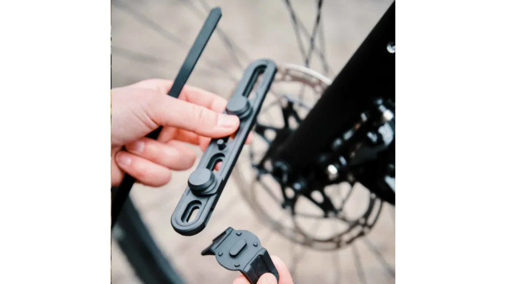 Fidlock Twist Vario Base Variable magnet-mechanische Halterung für Fahrradrahmen und -gabeln schwarz Neu Im Sortiment