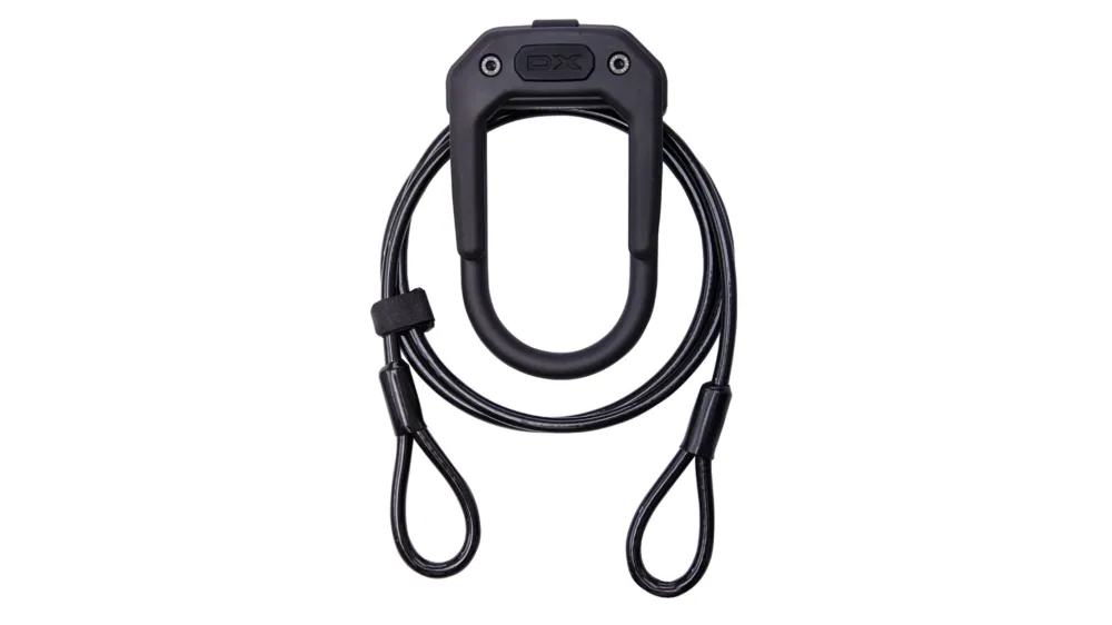 Hiplok DX Plus Bügelschloss D, Klipp, inkl. Kabel 2 m all black Beliebt