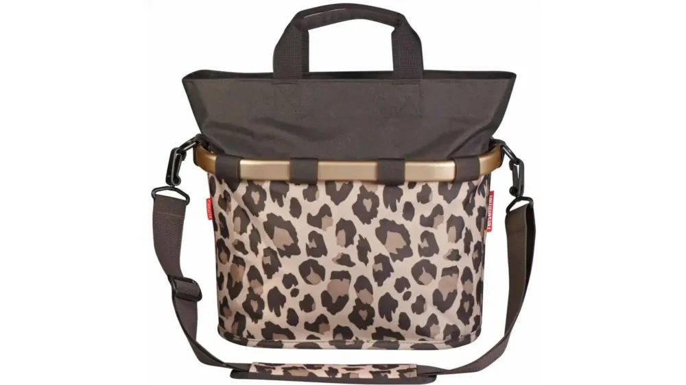 KLICKfix Reisenthel Bikebasket Oval S Lenkertasche leo macchiato 12 L Heißes Angebot