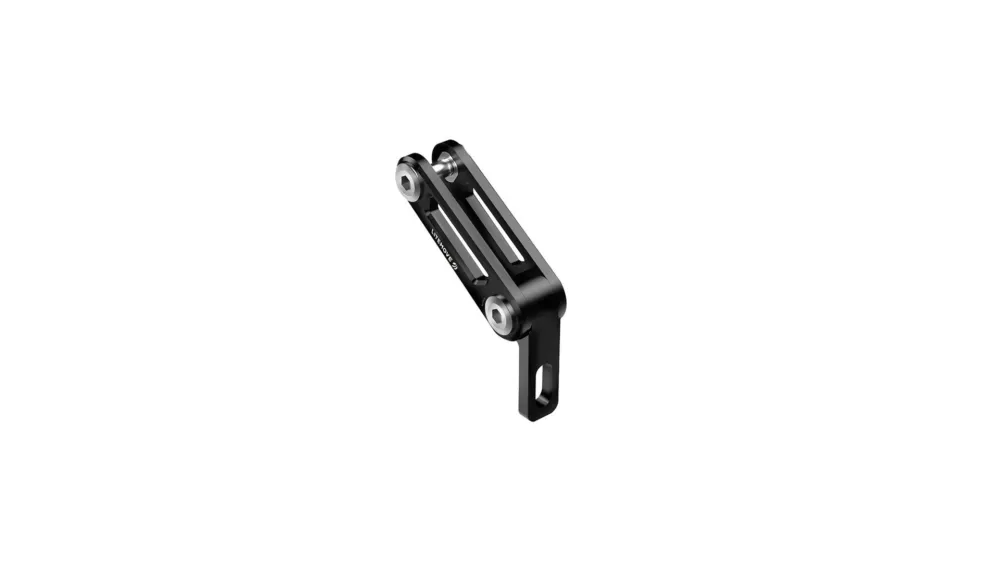 Mega-Angebot Litemove Scheinwerfer Halter für Gabel 2 Achsen , Alu schwarz