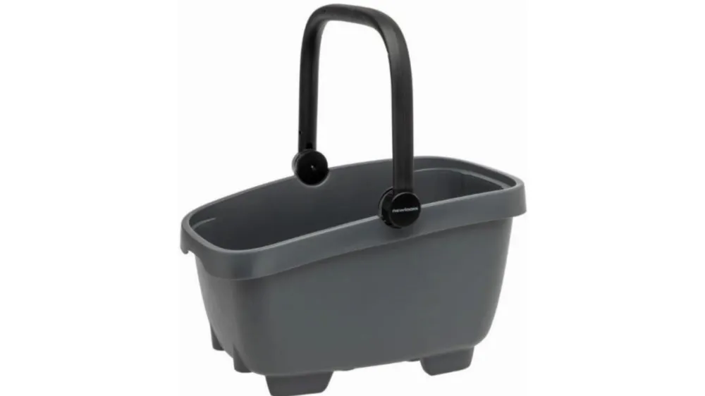 Preiswert New Looxs Clipper MIK Gepäckträgerkorb grey 28 L