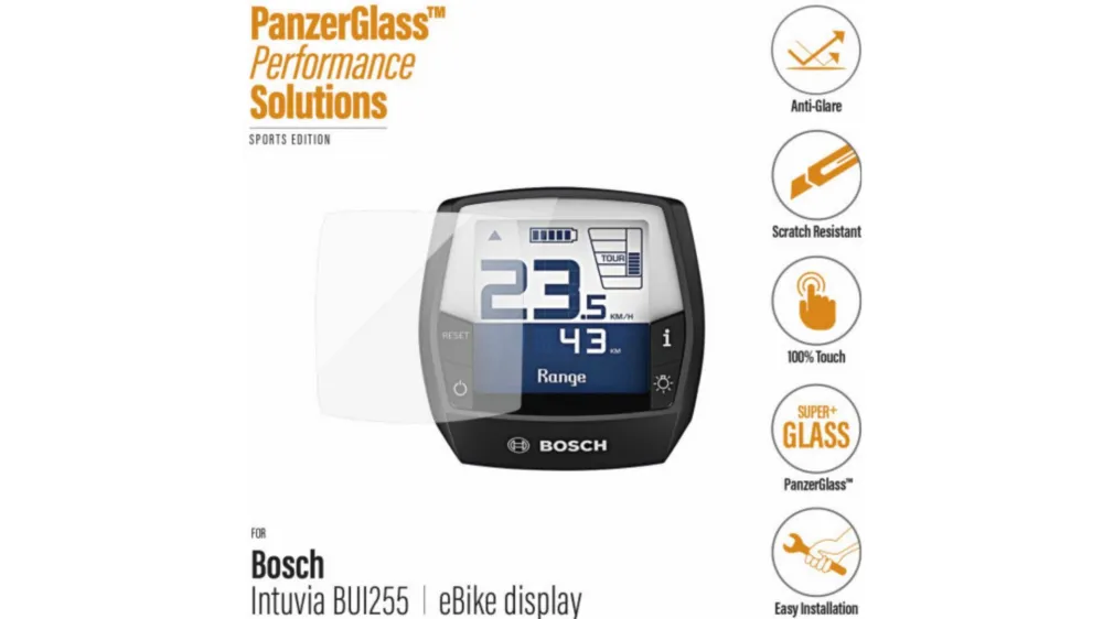 PanzerGlass E-Bike Displayschutz Bosch Intuvia Bui 255 Highlight