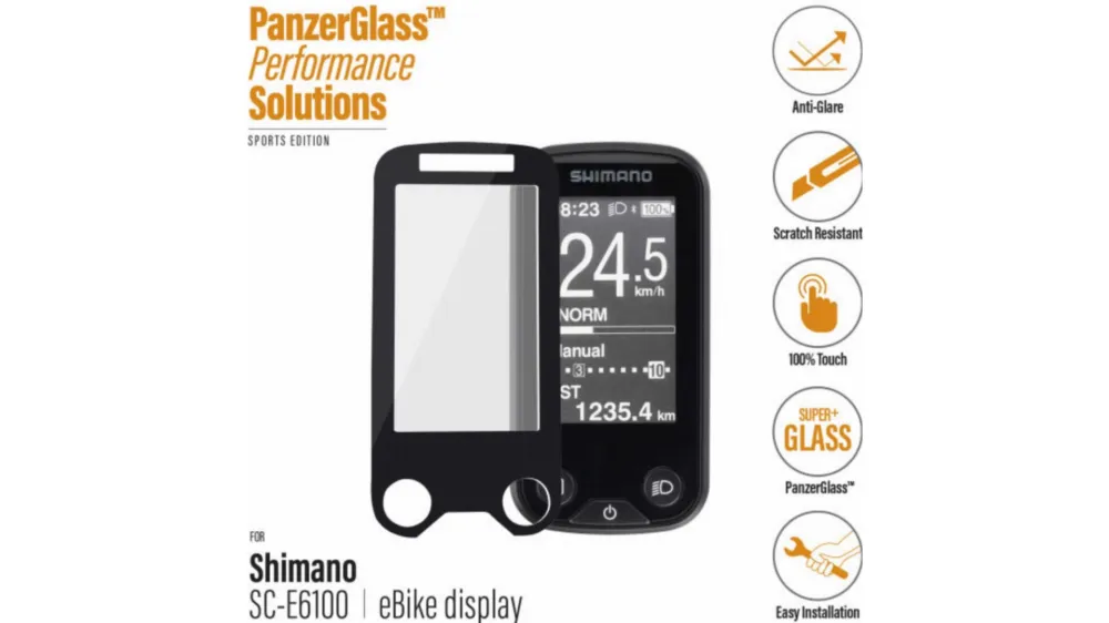 Direktkauf PanzerGlass E-Bike Displayschutz Shimano Steps E6100