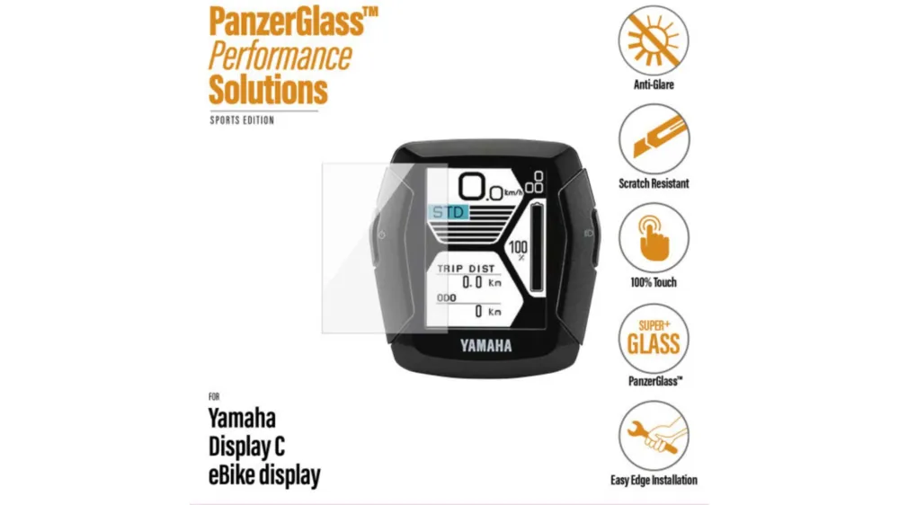 PanzerGlass E-Bike Displayschutz Yamaha Must-Have