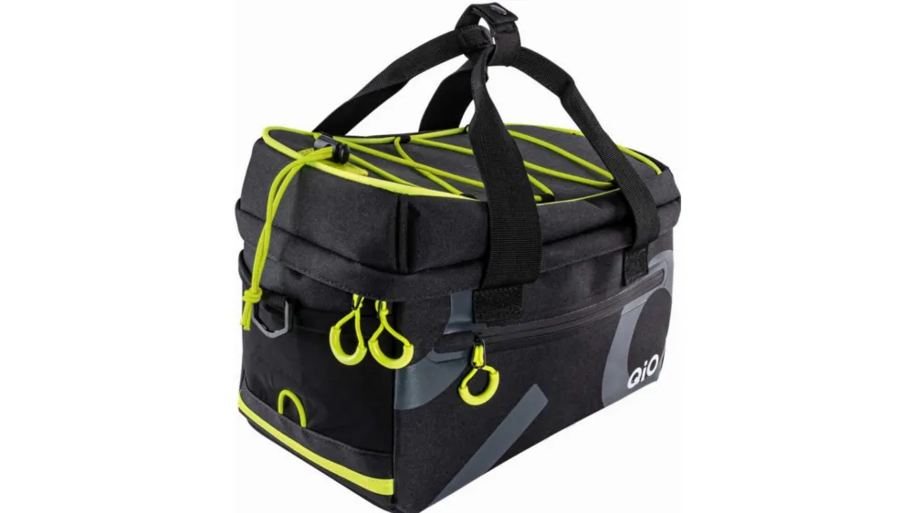 QIO Noah Gepäckträgertasche MIK schwarz 7 L Top-Preis