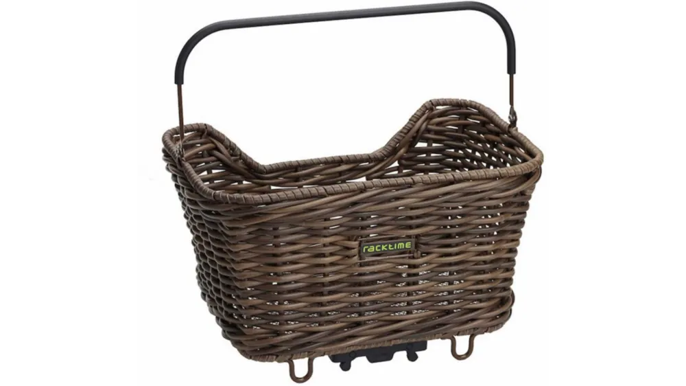 Racktime Baskit Willow Gepäckträgerkorb schwarz Must-Have