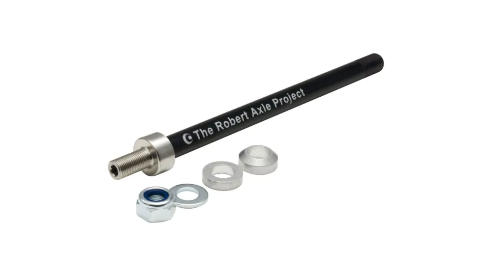 Robert Axle KID226 Axle Steckachse für Fahrradanhänger M12x1.0 169/176/184 schwarz Nur Für Kurze Zeit