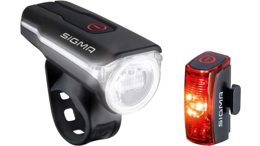 Sigma Set Aura 60 Lux USB Akku-Scheinwerfer mit K~ & Infinity schwarz/rot Neue Kollektion