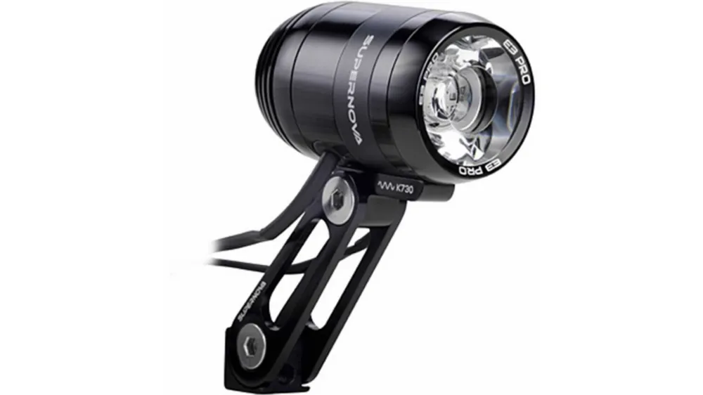 Supernova E3 Pro 2 Dynamo-Frontscheinwerfer schwarz Preisreduziert