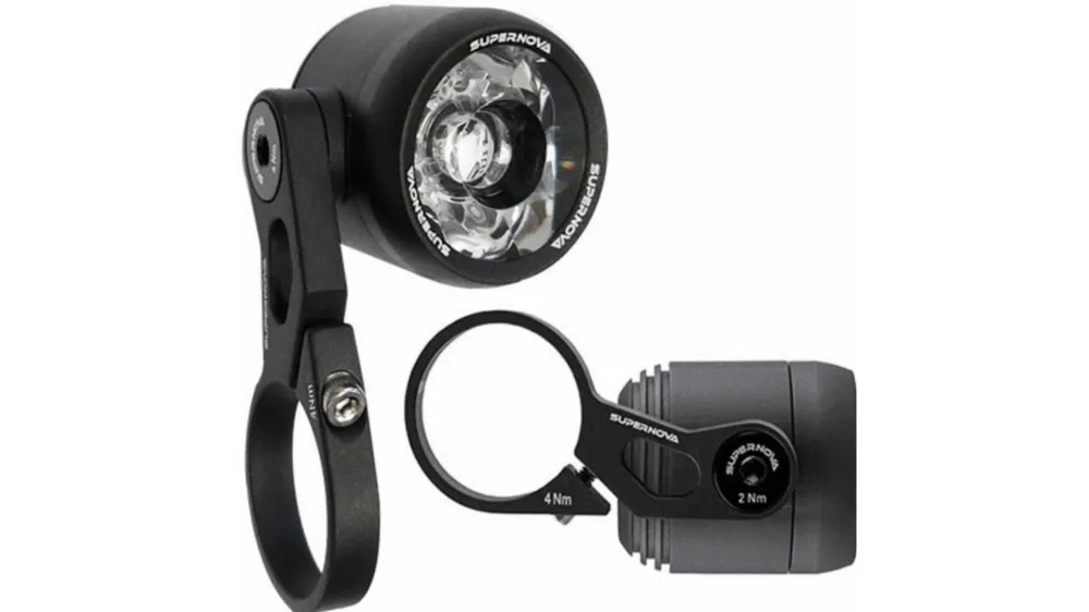 Saisonangebot Supernova V521s HBM Scheinwerfer für E-Bike schwarz 5-21 V DC mit K~