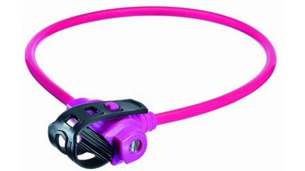 Sichere Zahlung Trelock KS 211 FIXXGO Kabelschloss PLC pink 75 cm
