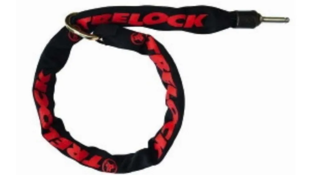 Sonderaktion Trelock ZR 455 Anschließkette 8 mm Kettenglied mit Tasche schwarz