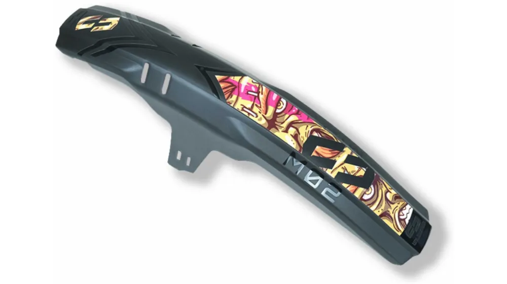 Top-Angebot Unleazhed M02 Mudguard Big Decal Crazy Skin unsplash 1 pcs 4 formcut jack