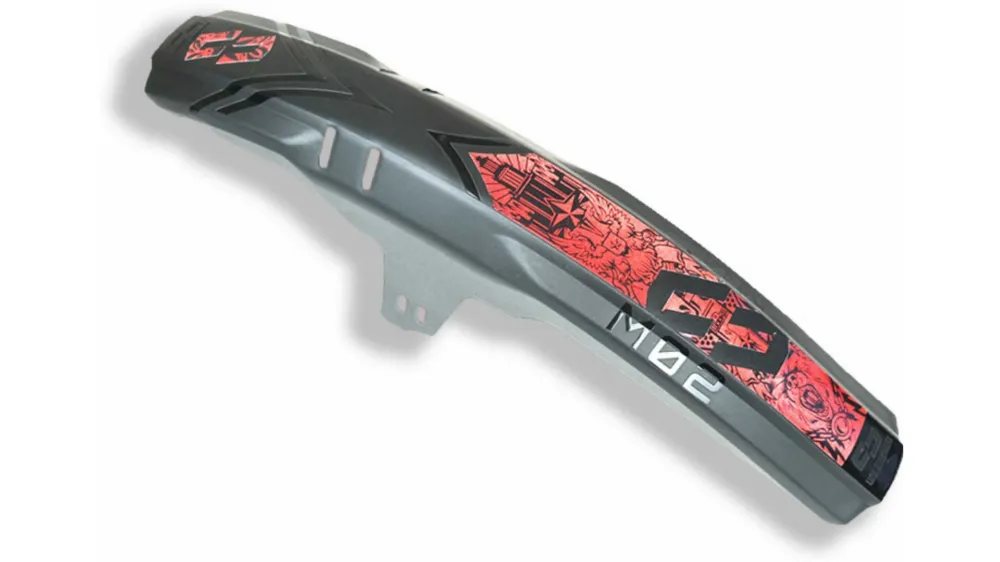 Echt Unleazhed M02 Mudguard Big Decal Design Skin unsplash 1 pcs 4 formcut dawei soviet red
