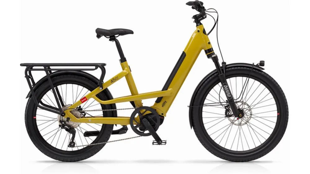 Benno Bikes 46er 10D CX 500 Wh E-Lastenrad Kompakt 26"/24" wasabi green easy one size Letzte Chance
