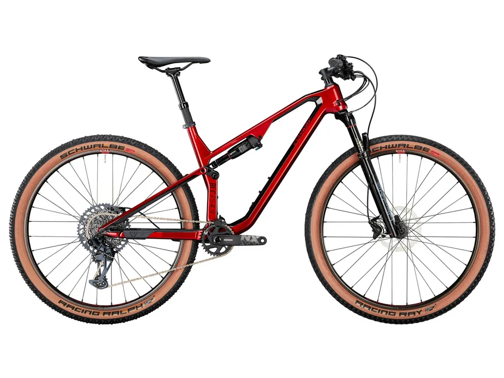 Conway RLC FS 4.9 Carbon | Fully Mountainbike | 29" | red metallic / black metallic-43cm Bestpreis