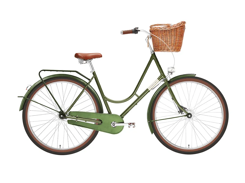 Neu Im Sortiment Creme HolyMoly Doppio Low | Citybike | 28" | mud green-53 cm
