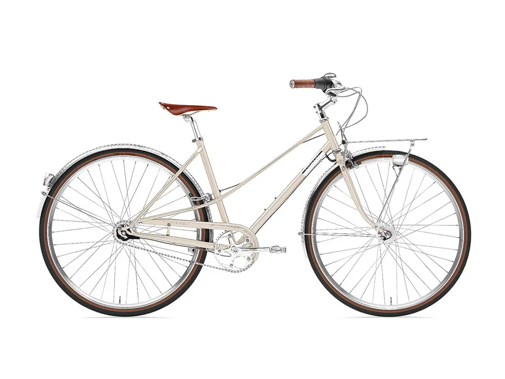 Creme Caferacer Doppio Mid | Citybike | 28" | silber champagner-44 cm Sofort Bestellen
