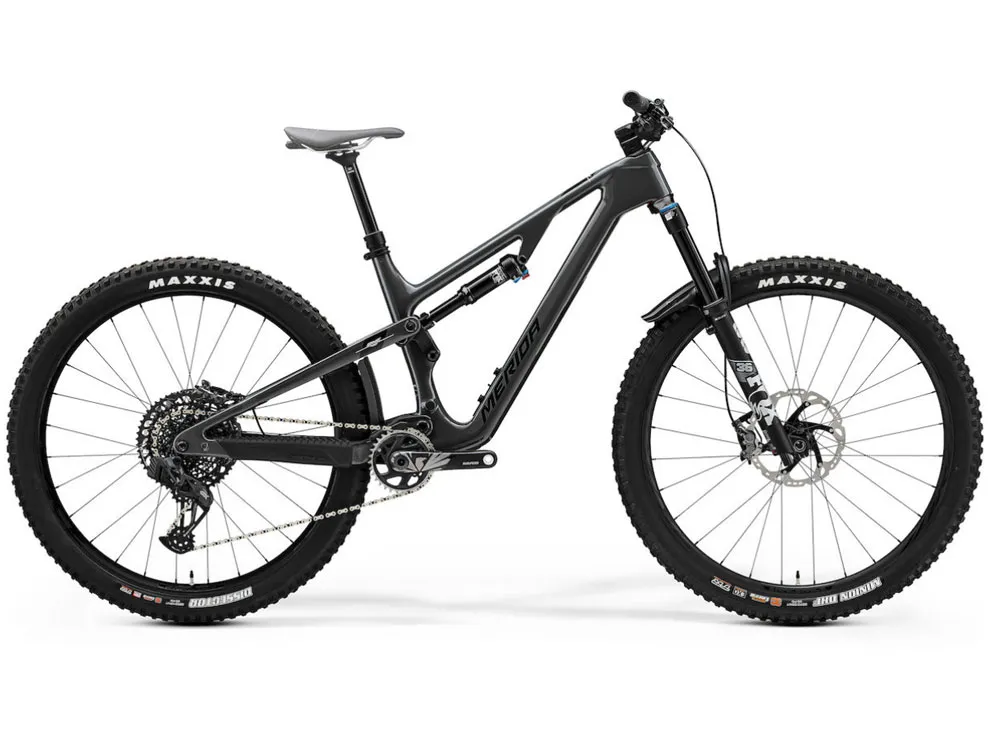 Top-Seller Merida OneForty 8000 HP1 | Fully Mountainbike | 29" | silber-44 cm
