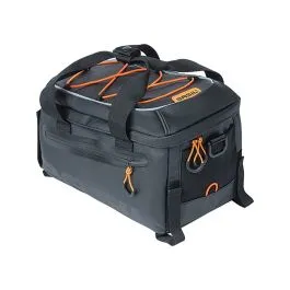 Aktuell Basil Miles Tarpaulin Trunkbag Gepäckträgertasche (7 Liter | schwarz / orange)