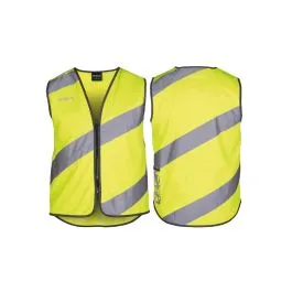 Aktuell Wowow Roadie Sicherheitsweste (gelb mit Reflexstreifen)