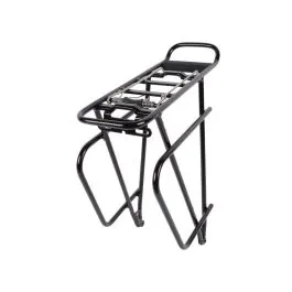 AtranVelo Tour 365BS System Gepäckträger (schwarz | 28" | Alu | inklusive AVS System) Kostenloser Rückversand