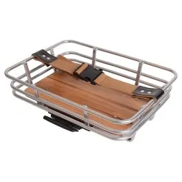 Online Kaufen AtranVelo Epic Retro AVS Vorderradkorb (silber / braun)