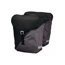 racktime Vida Doppeltasche inklusive Snapit Adapter (schwarz / grau) Garantierte Lieferung
