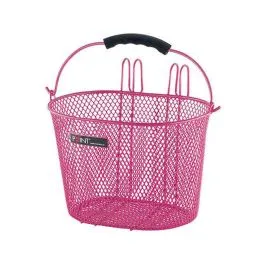 Point Fahrradkorb für Lenker Kinder (rosa) Neue Ware