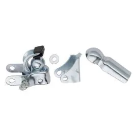 Bike Parts Anhängerkupplung für Rahmenmontage inklusive Stützbock (silber) Sonderaktion