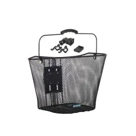 Around Basic schwarz Vorderradkorb (32x23x26cm | mit Lenkerhalter engmaschig) Sofort Bestellen